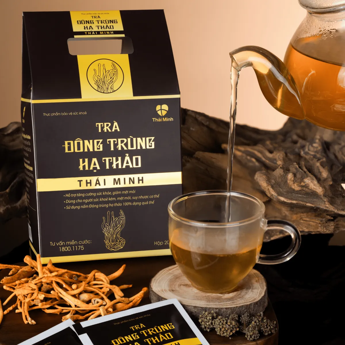 Trà Đông trùng hạ thảo Thái Minh