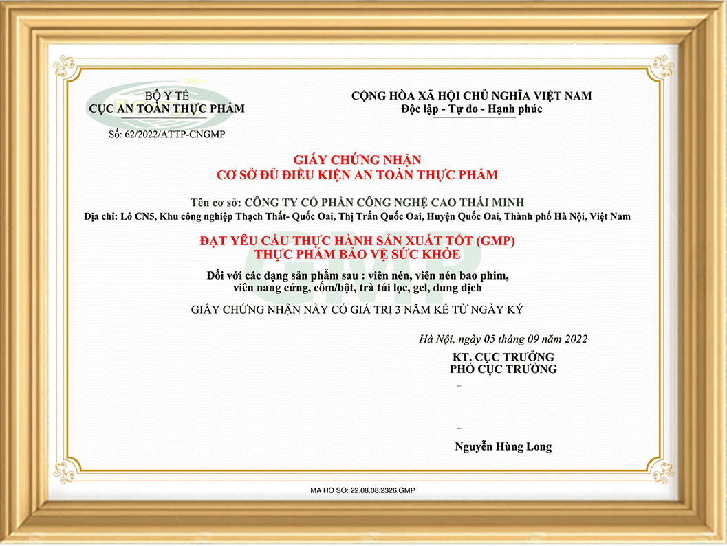 Giấy chứng nhận 6