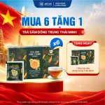 Trà sâm Đông trùng Thái Minh: Mua 6 tặng 1